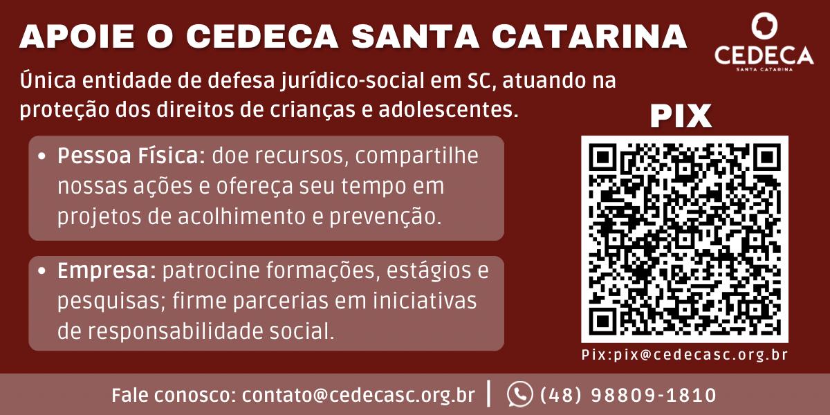 Apoie as Ações do CEDECA